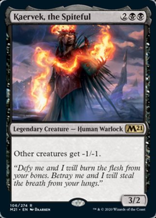 Kaervek, the Spiteful [Core Set 2021] | Good Games Cannington