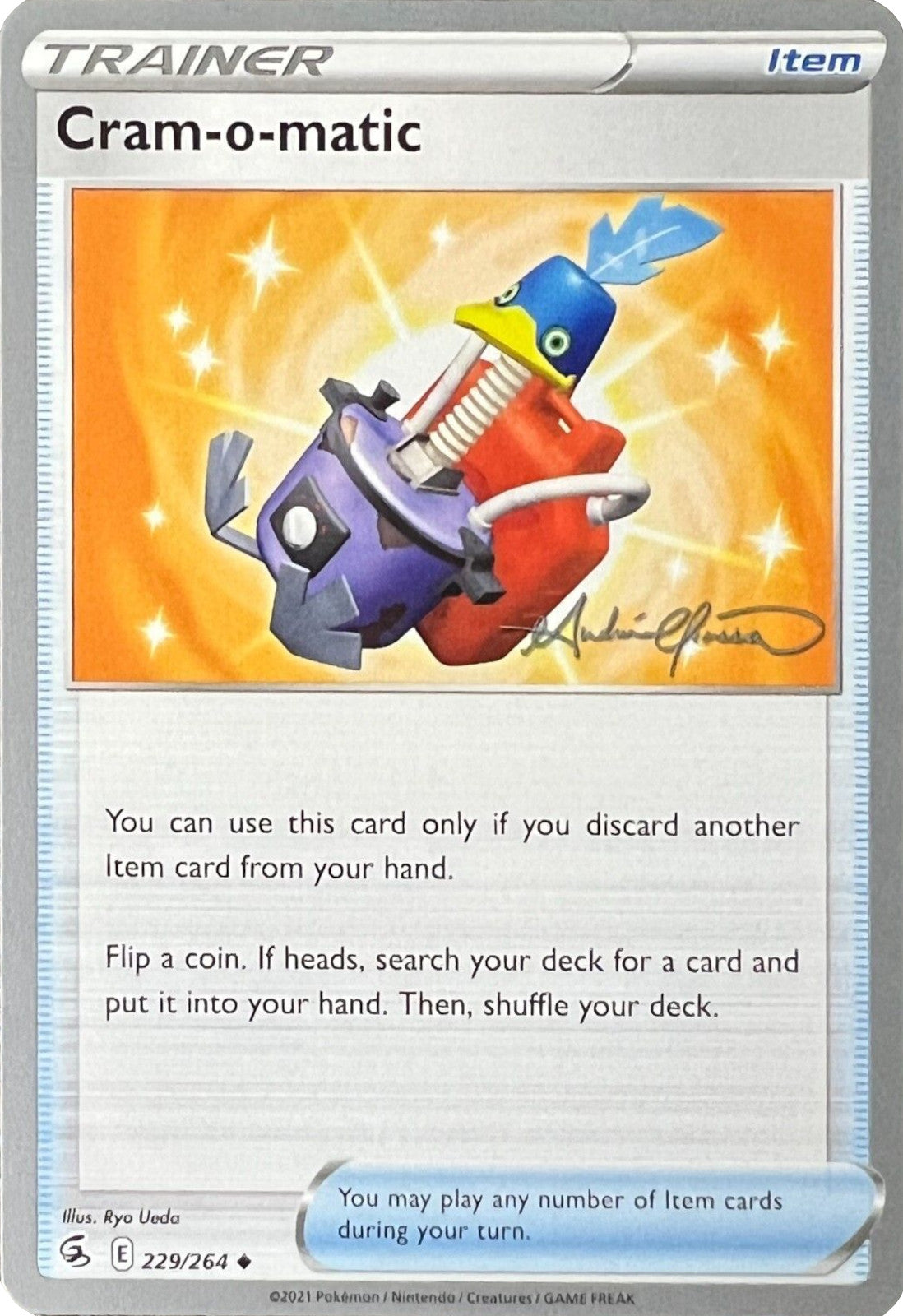 Cram-o-matic (229/264) (The Shape of Mew - Andre Chiasson) [World Championships 2022] | Good Games Cannington