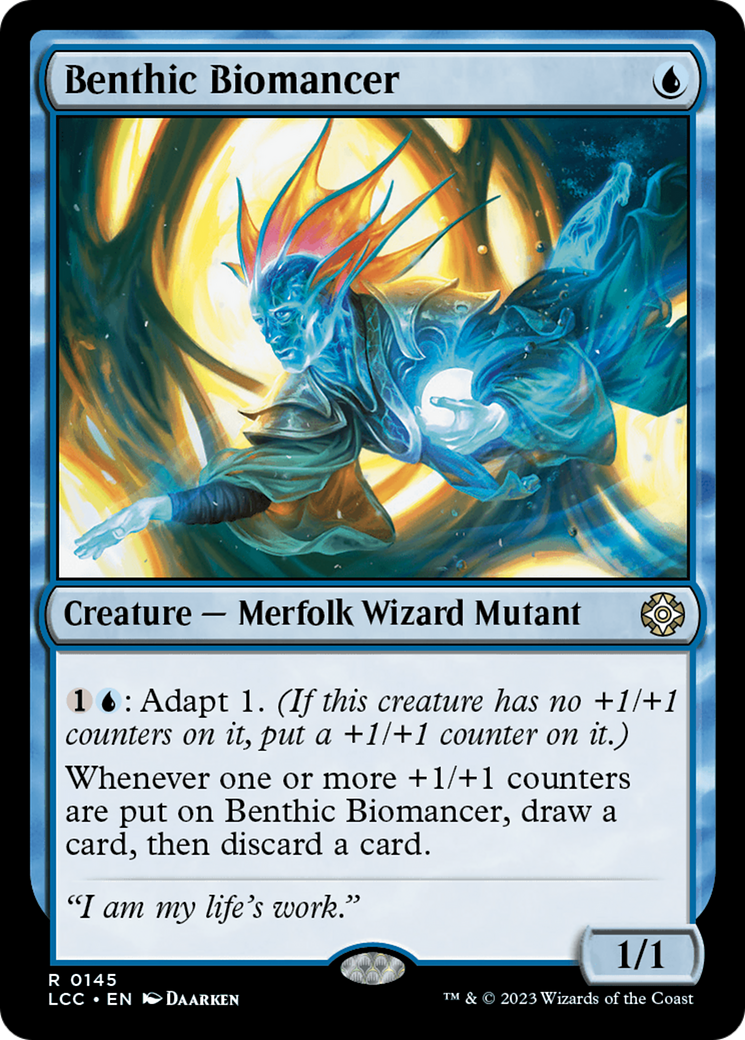 Benthic Biomancer [The Lost Caverns of Ixalan Commander] | Good Games Cannington
