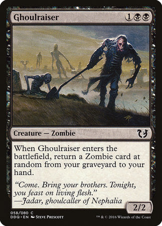 Ghoulraiser [Duel Decks: Blessed vs. Cursed] | Good Games Cannington