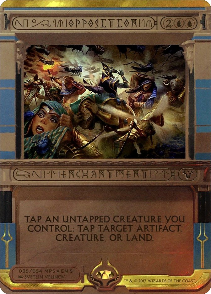 Opposition (Invocation) [Amonkhet Invocations] | Good Games Cannington