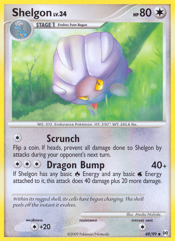 Shelgon (48/99) [Platinum: Arceus] | Good Games Cannington