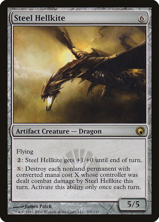 Steel Hellkite [Scars of Mirrodin] | Good Games Cannington