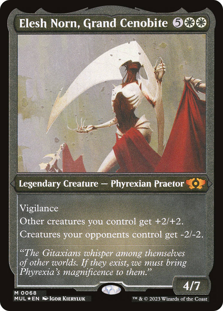 Elesh Norn, Grand Cenobite (Serialized) [Multiverse Legends] | Good Games Cannington