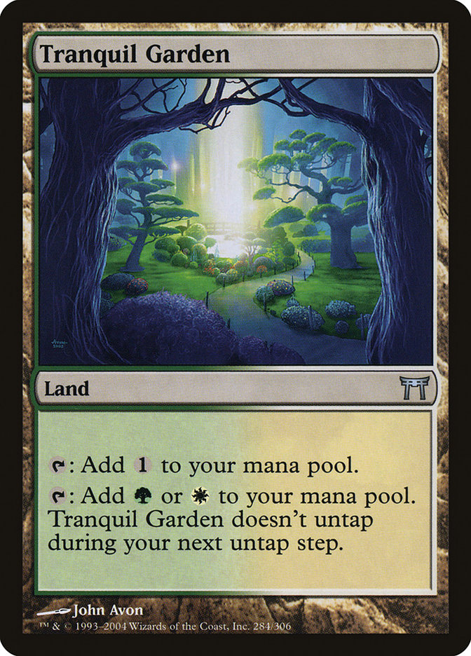 Tranquil Garden [Champions of Kamigawa] | Good Games Cannington