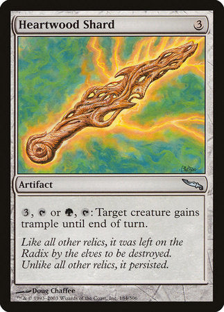Heartwood Shard [Mirrodin] | Good Games Cannington