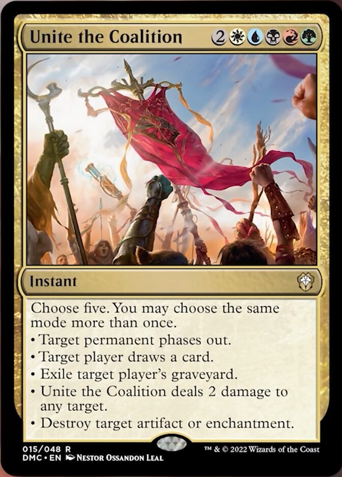 Unite the Coalition [Dominaria United Commander] | Good Games Cannington