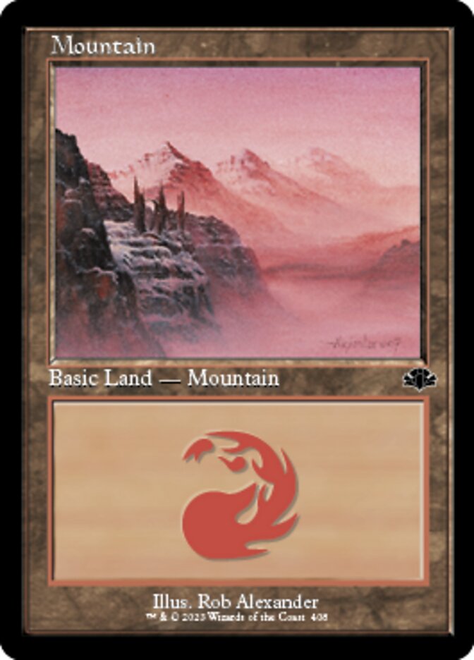 Mountain (408) (Retro) [Dominaria Remastered] | Good Games Cannington
