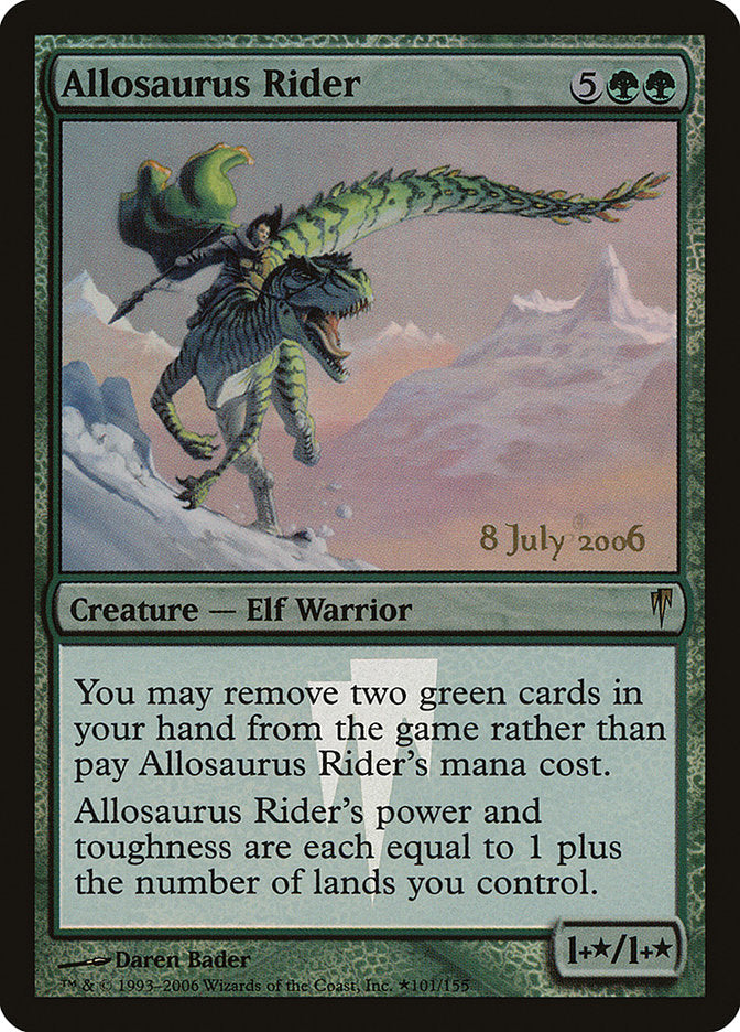 Allosaurus Rider [Coldsnap Promos] | Good Games Cannington