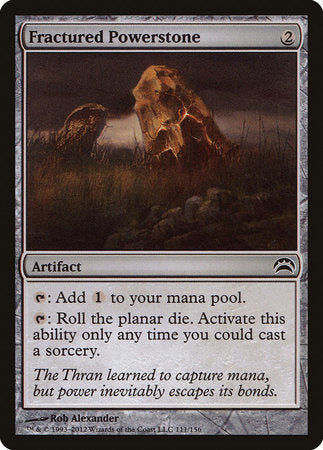 Fractured Powerstone [Planechase 2012] | Good Games Cannington