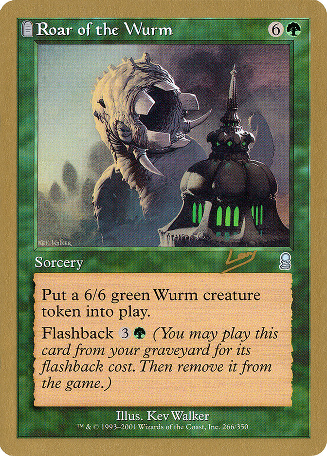 Roar of the Wurm (Raphael Levy) [World Championship Decks 2002] | Good Games Cannington