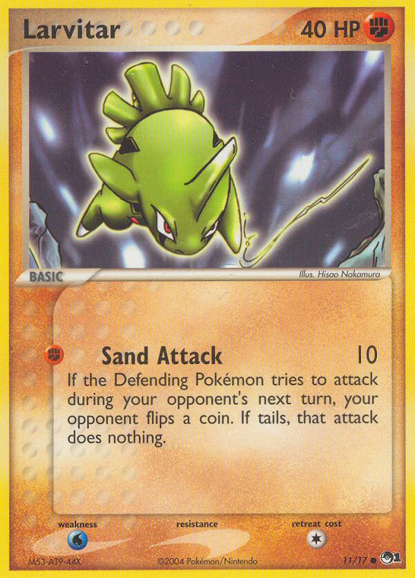Larvitar (11/17) [POP Series 1] | Good Games Cannington