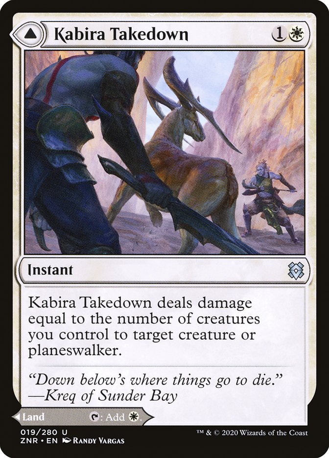 Kabira Takedown // Kabira Plateau [Zendikar Rising] | Good Games Cannington