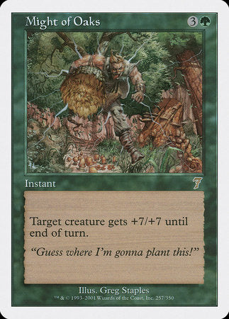 Might of Oaks [Seventh Edition] | Good Games Cannington
