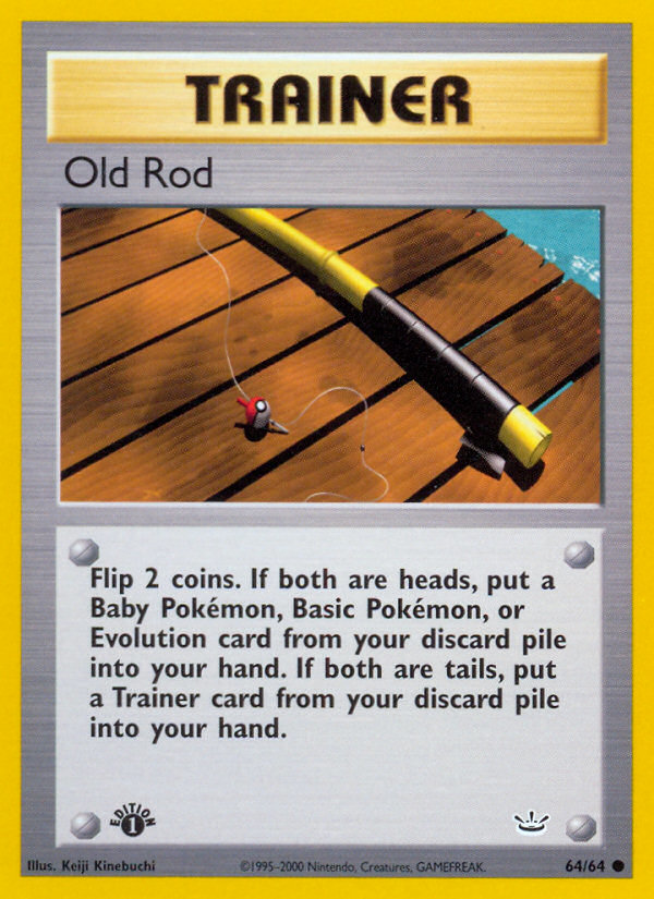 Old Rod (64/64) [Neo Revelation 1st Edition] | Good Games Cannington