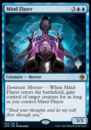 Mind Flayer (Promo Pack) [Dungeons & Dragons: Adventures in the Forgotten Realms Promos] | Good Games Cannington
