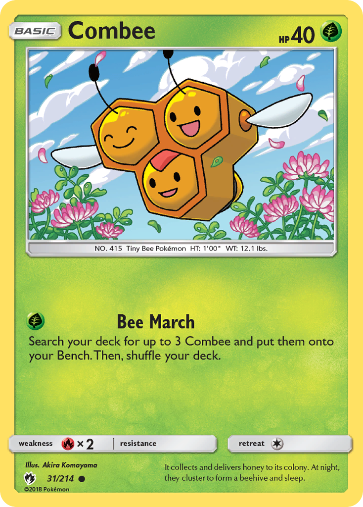 Combee (31/214) [Sun & Moon: Lost Thunder] | Good Games Cannington