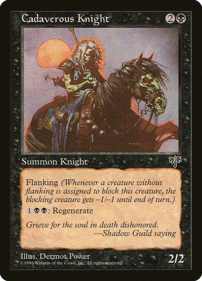 Cadaverous Knight [Mirage] | Good Games Cannington