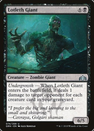 Lotleth Giant [Guilds of Ravnica] | Good Games Cannington