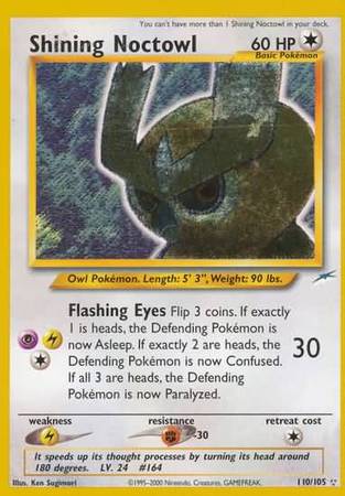 Shining Noctowl (110/105) [Neo Destiny Unlimited] | Good Games Cannington