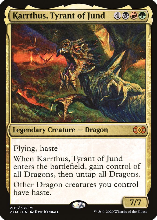Karrthus, Tyrant of Jund [Double Masters] | Good Games Cannington