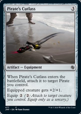 Pirate's Cutlass [Jumpstart] | Good Games Cannington