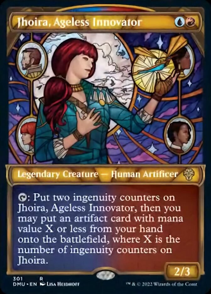 Jhoira, Ageless Innovator (Showcase) [Dominaria United] | Good Games Cannington