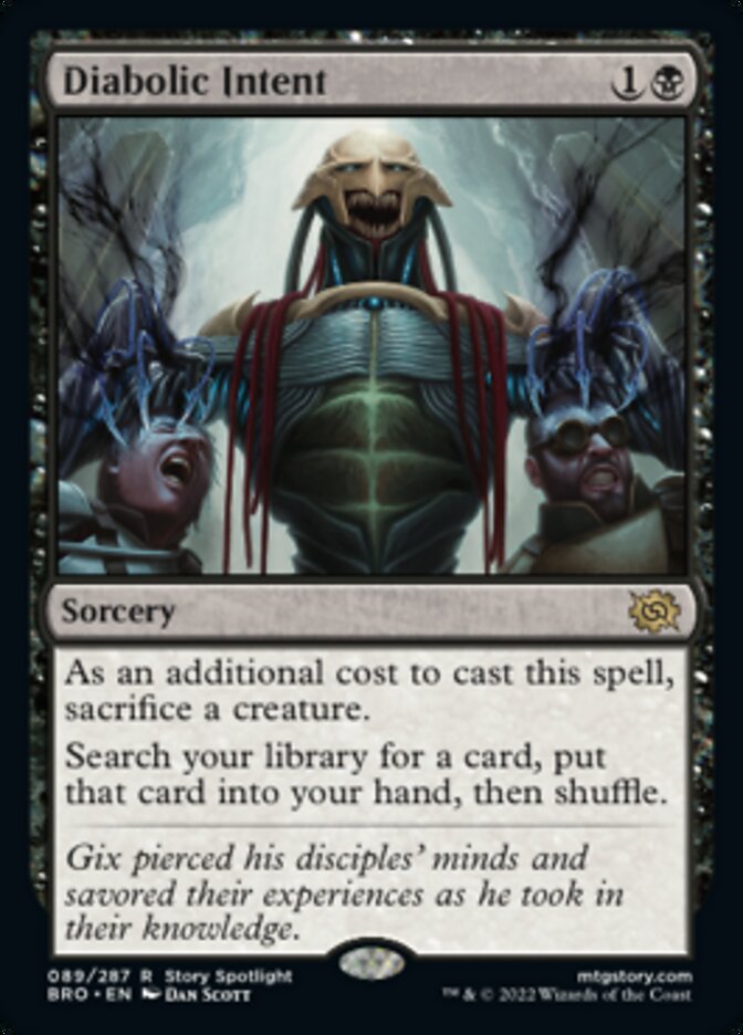 Diabolic Intent [The Brothers' War] | Good Games Cannington