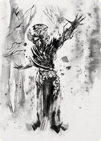Rustvine Cultivator Art Card [Phyrexia: All Will Be One Art Series] | Good Games Cannington
