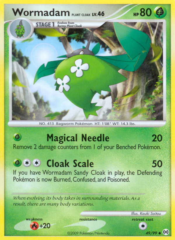 Wormadam Plant Cloak (49/99) [Platinum: Arceus] | Good Games Cannington