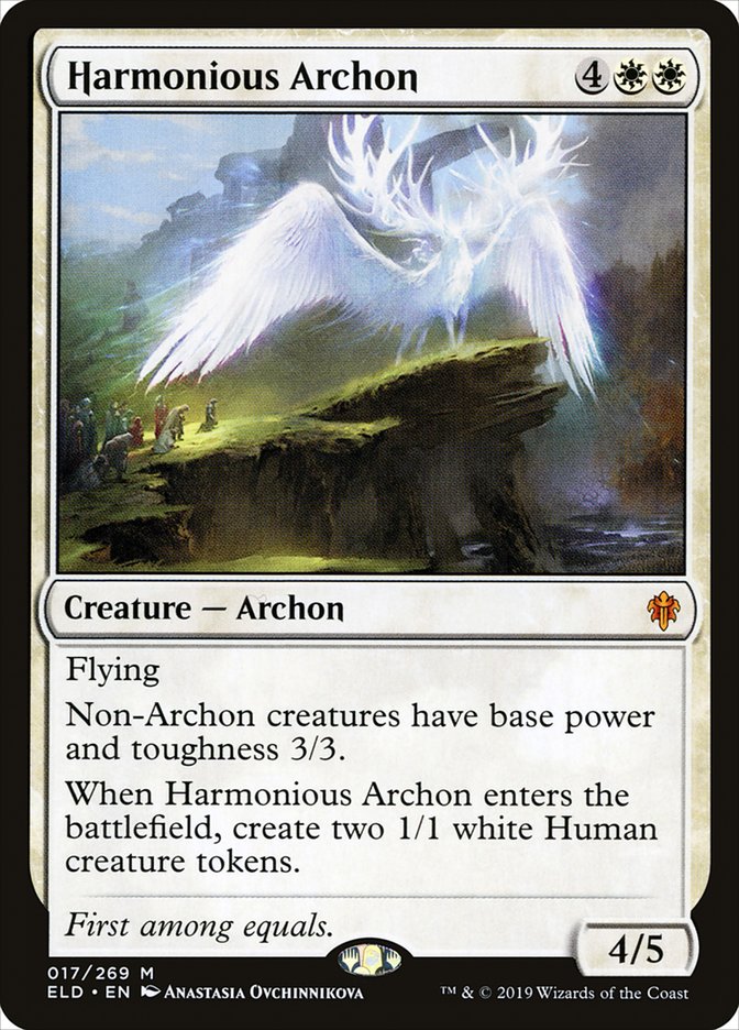 Harmonious Archon [Throne of Eldraine] | Good Games Cannington