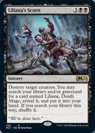 Liliana's Scorn [Core Set 2021] | Good Games Cannington