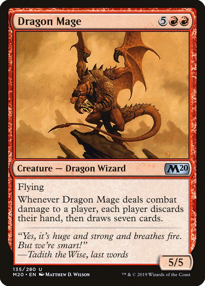 Dragon Mage [Core Set 2020] | Good Games Cannington
