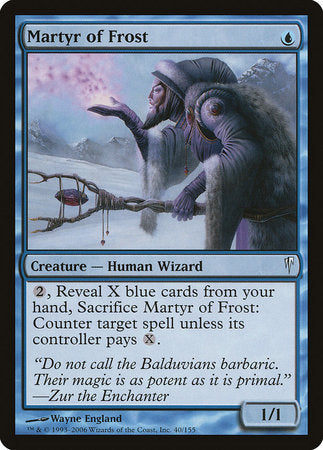 Martyr of Frost [Coldsnap] | Good Games Cannington