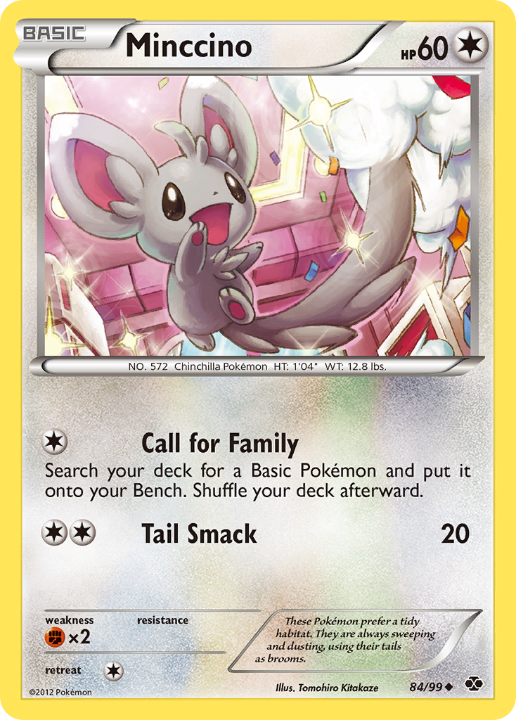 Minccino (84/99) [Black & White: Next Destinies] | Good Games Cannington