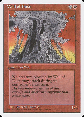 Wall of Dust [Fourth Edition] | Good Games Cannington