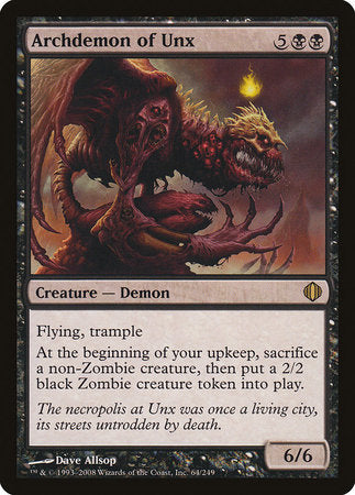 Archdemon of Unx [Shards of Alara] | Good Games Cannington