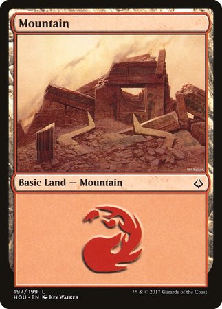Mountain (197) [Hour of Devastation] | Good Games Cannington