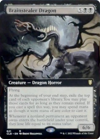 Brainstealer Dragon (Extended Art) [Commander Legends: Battle for Baldur's Gate] | Good Games Cannington