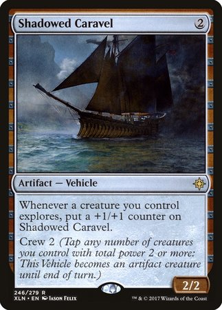 Shadowed Caravel [Ixalan] | Good Games Cannington