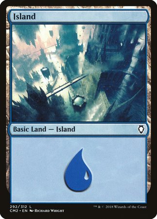 Island (292) [Commander Anthology Volume II] | Good Games Cannington