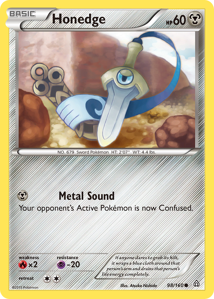Honedge (98/160) [XY: Primal Clash] | Good Games Cannington