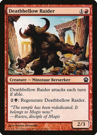Deathbellow Raider [Theros] | Good Games Cannington