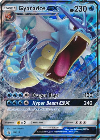 Gyarados GX (SM212) (Jumbo Card) [Sun & Moon: Black Star Promos] | Good Games Cannington