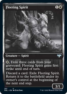 Fleeting Spirit [Innistrad: Double Feature] | Good Games Cannington
