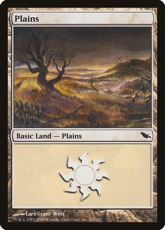 Plains (283) [Shadowmoor] | Good Games Cannington