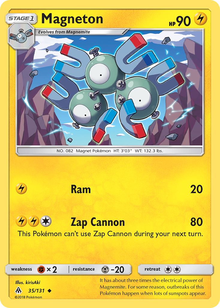 Magneton (35/131) [Sun & Moon: Forbidden Light] | Good Games Cannington