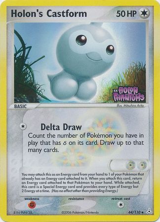 Holon's Castform (44/110) (Stamped) [EX: Holon Phantoms] | Good Games Cannington