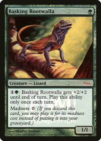 Basking Rootwalla [Friday Night Magic 2007] | Good Games Cannington