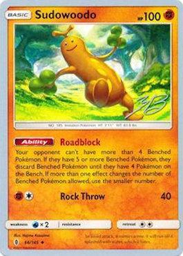 Sudowoodo (66/145) (Ice Path FTW - Zachary Bokhari) [World Championships 2017] | Good Games Cannington